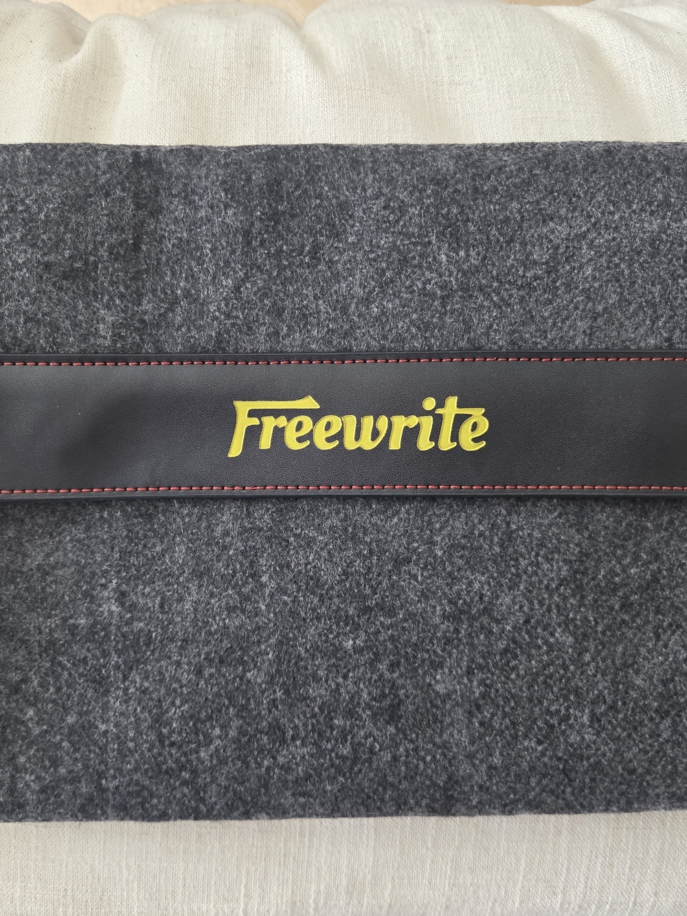 *NEW* Freewrite Felt & Leather Sleeve for Freewrite Smart Typewriter Yellow